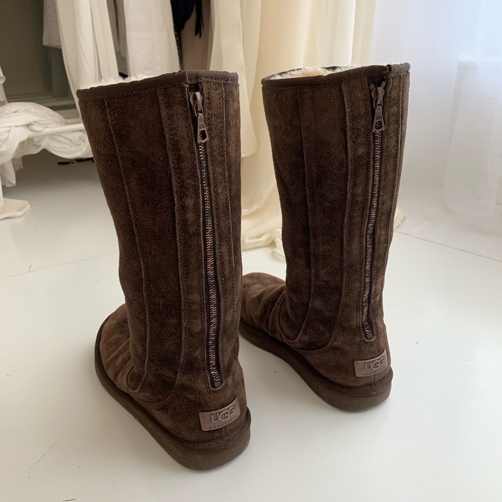 Authentic Zippered UGGS boots